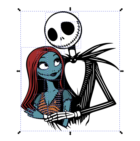 JackSally Couple SVG + PNG