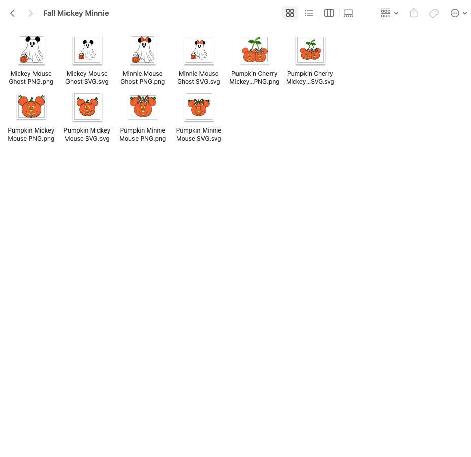 Fall/Halloween Character (55) SVG + PNG