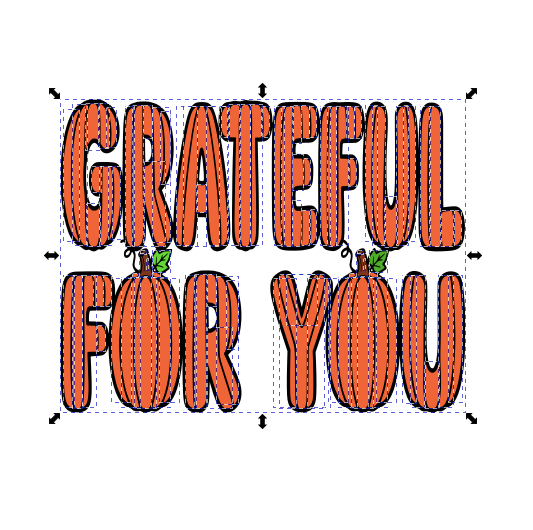 Grateful Pumpkin Theme SVG + PNG